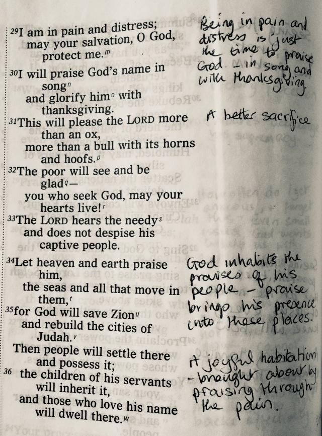 Psalm 69:29-36