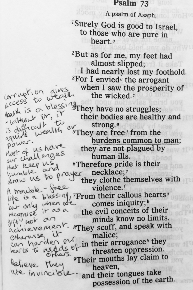 Psalm 73:1-9